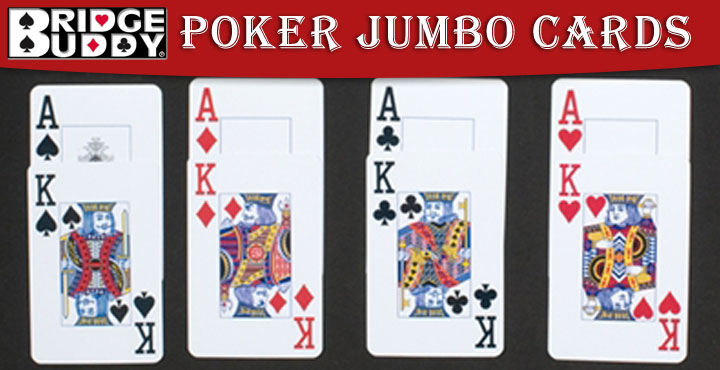 Jumbo Bridge and Poker Playing Cards