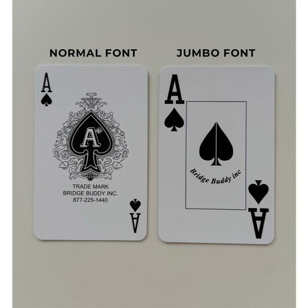 POKER & DUPLICATE BRIDGE JUMBO PLAYING CARDS - Image 3