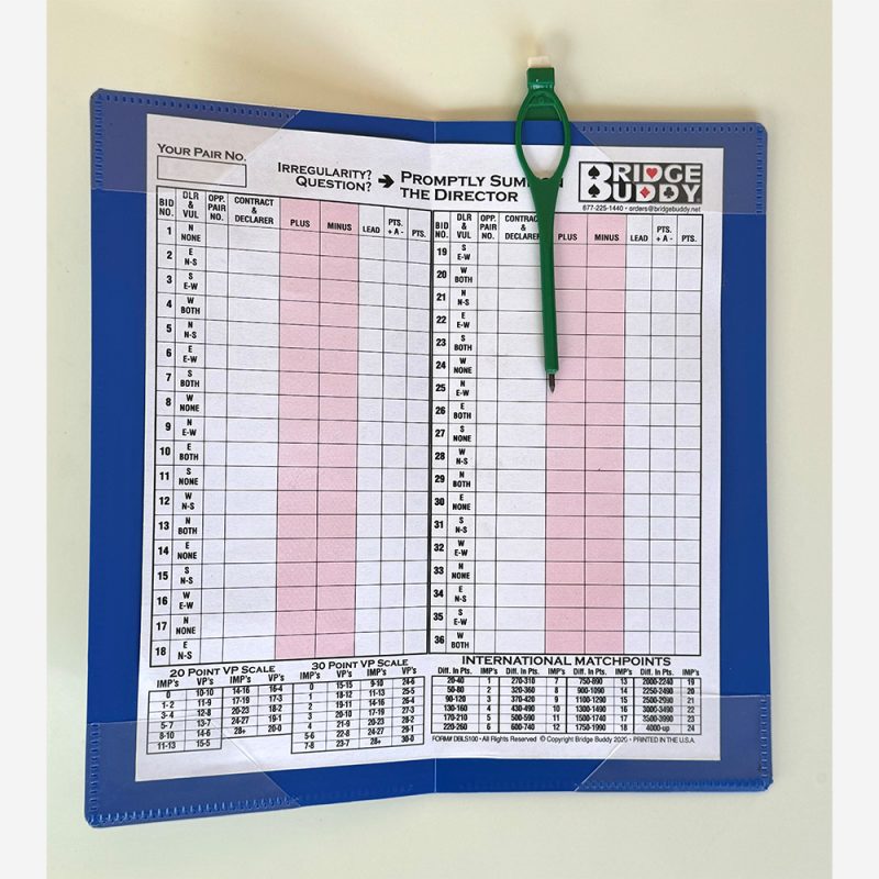 4 1/2-inch Wrinkle-Free PVC Convention Card Holder