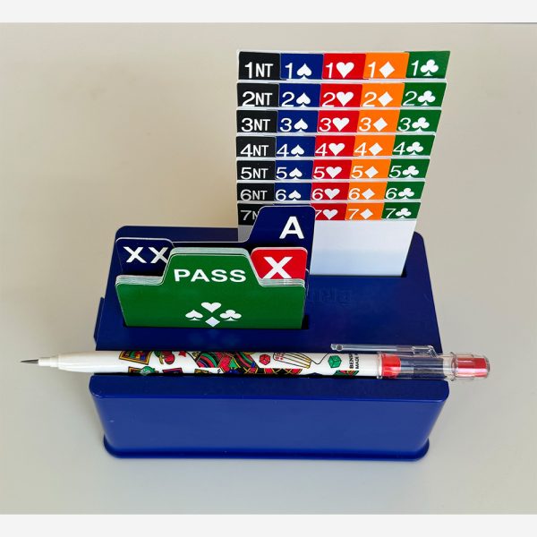 Bridge Buddy Bidding Box with PVC Bidding Cards - Image 3