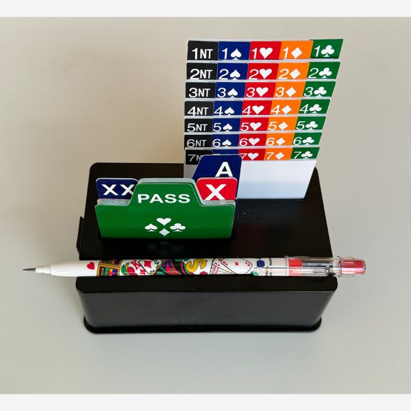 Bridge Buddy Bidding Box with PVC Bidding Cards - Image 4