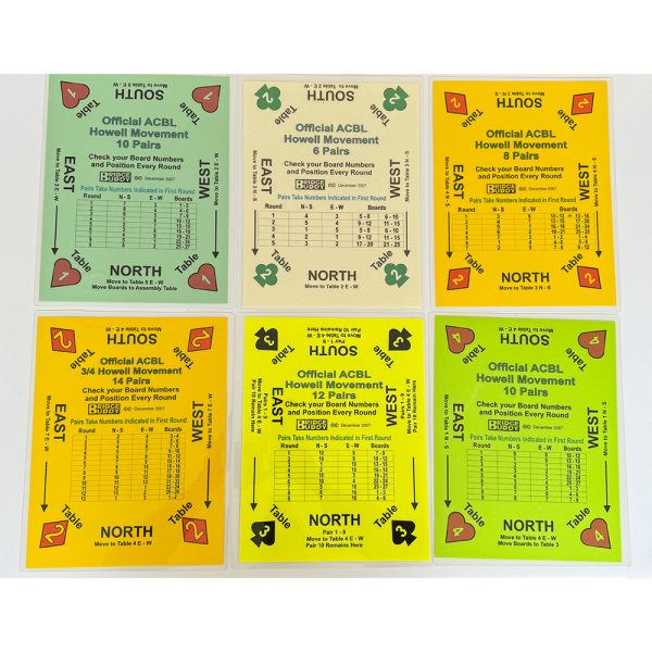 Howell Movement Cards - Pack of 25 - Image 2