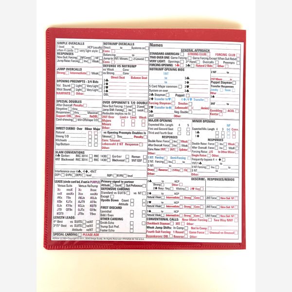 9-inch Wrinkle-Free PVC Convention Card Holder (Full Size) - Image 4