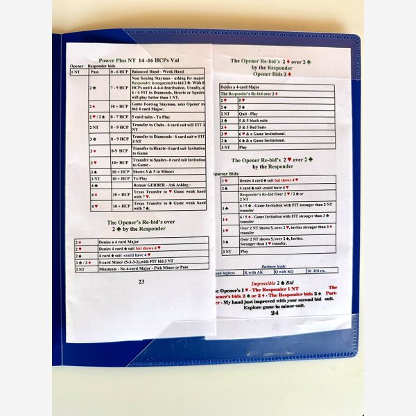 9-inch Wrinkle-Free PVC Convention Card Holder (Full Size) - Image 2