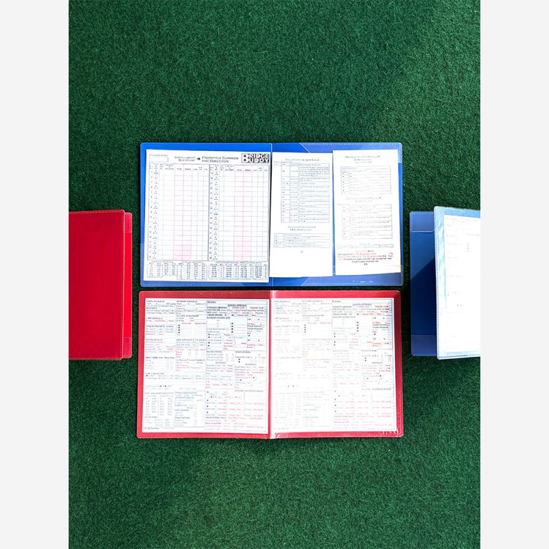 9-inch Wrinkle-Free PVC Convention Card Holder (Full Size)