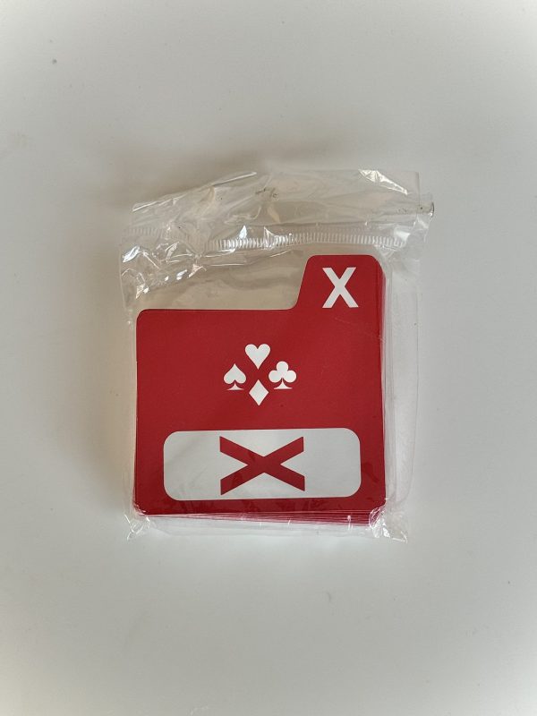 Replacement Bidding Cards - "Double" Card - Pack of 50