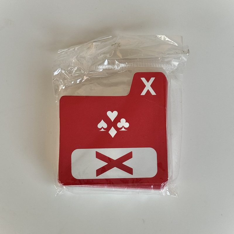 Replacement Bidding Cards - "Double" Card - Pack of 50