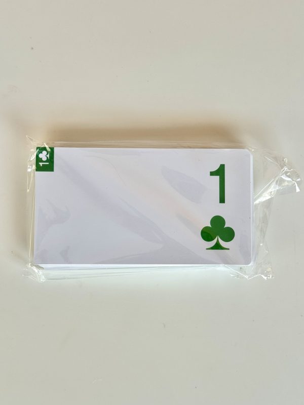 Replacement Bidding Cards - "1 Club" Card - Pack of 50