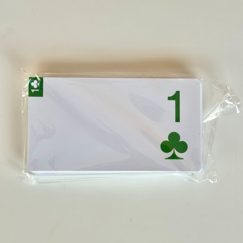 Replacement Bidding Cards - "1 Club" Card - Pack of 50