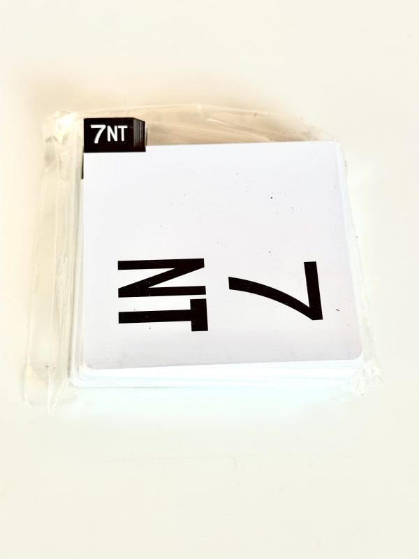 Replacement Bidding Cards - 7 No Trump - Pack of 50