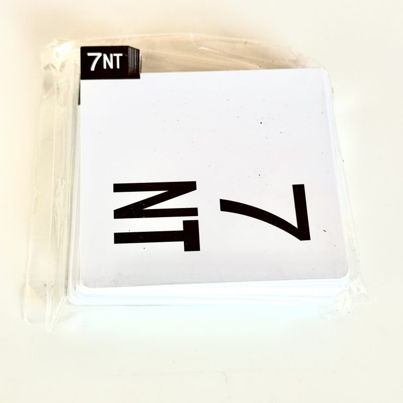Replacement Bidding Cards - 7 No Trump - Pack of 50