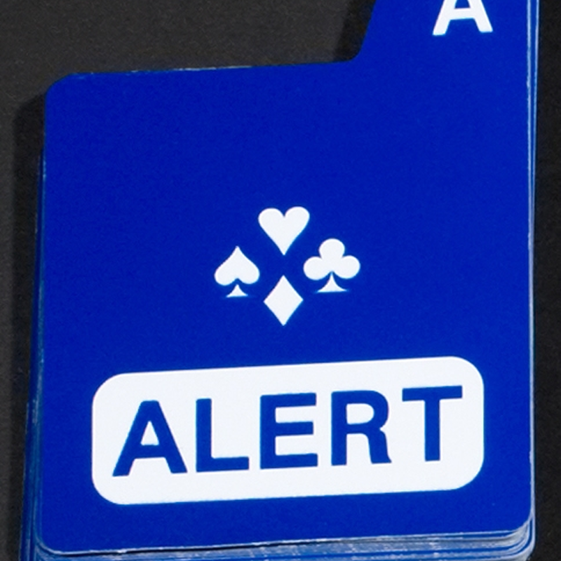 Replacement Bidding Cards - "Alert" Card - Pack of 50